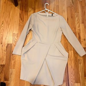 Eleventy tan pocket dress size 4